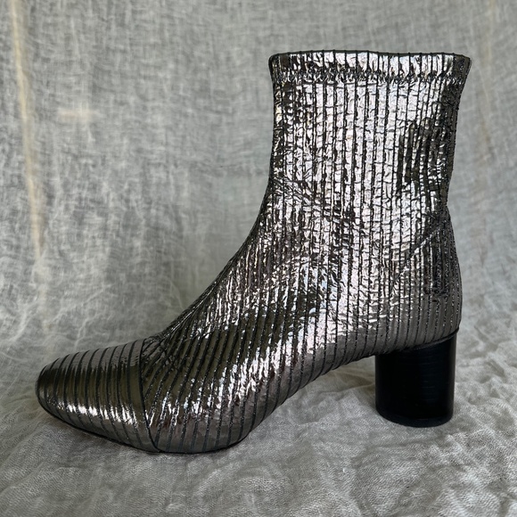 Isabel Marant Datsy Boots Silver (Size 8-8.5) - Picture 9 of 12